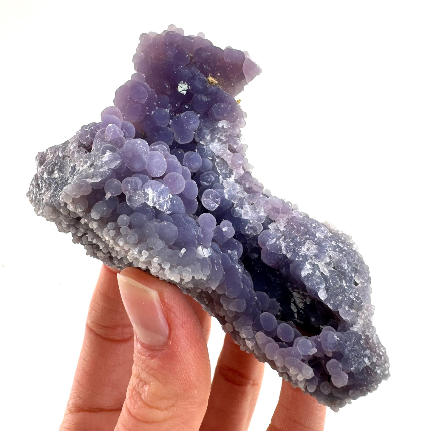 Grape Amethyst (Indonesia) | Grape Agate, purple grape agate, grape agate cluster, mineral specimen, crystals, gemstone