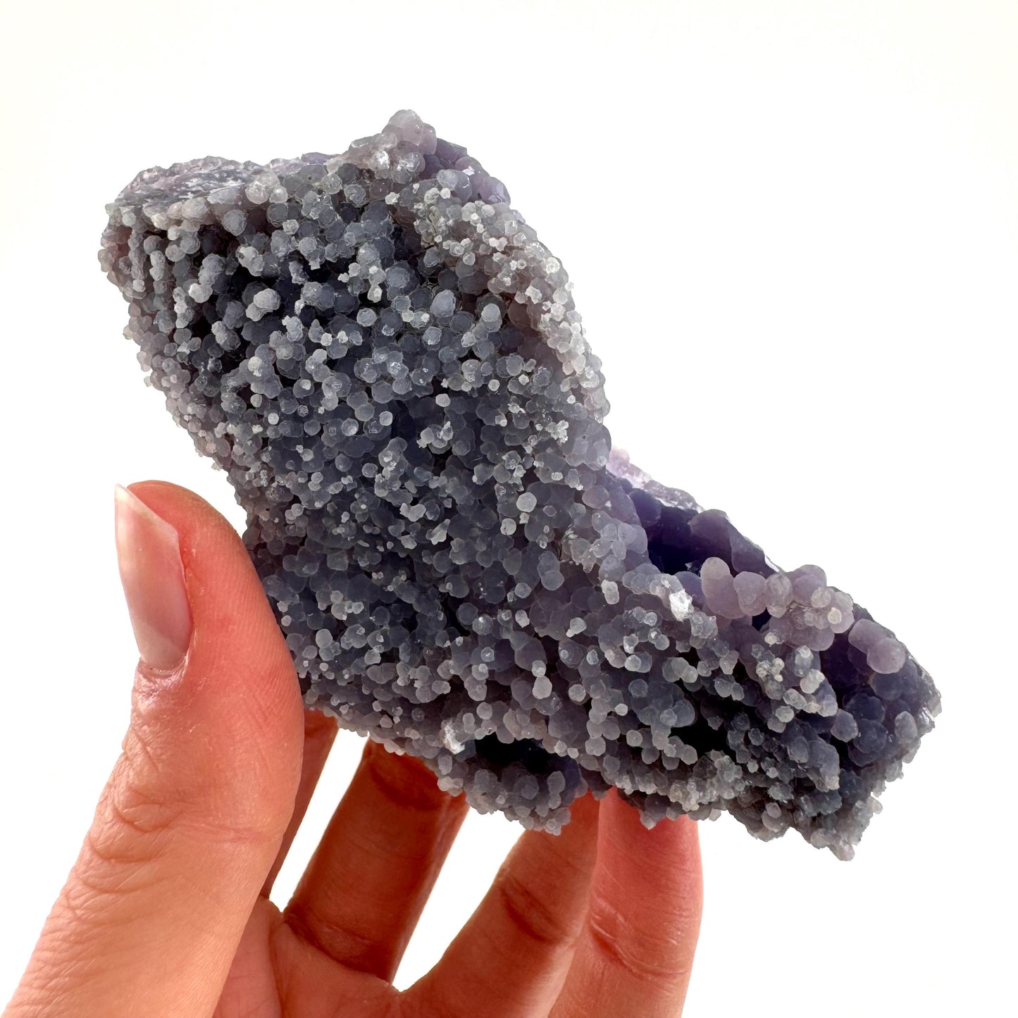 Grape Amethyst (Indonesia) | Grape Agate, purple grape agate, grape agate cluster, mineral specimen, crystals, gemstone