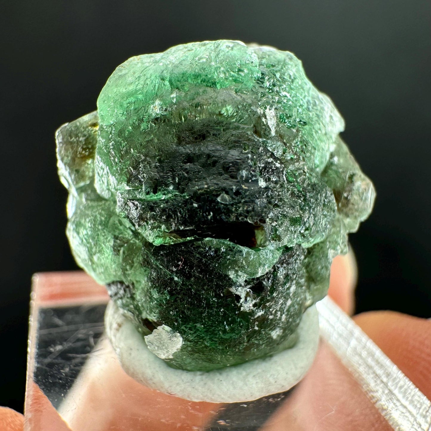 Fluorite (Erongo, Namibia) | Lollipop Pocket, fluorite cluster, green fluorite, mineral specimen