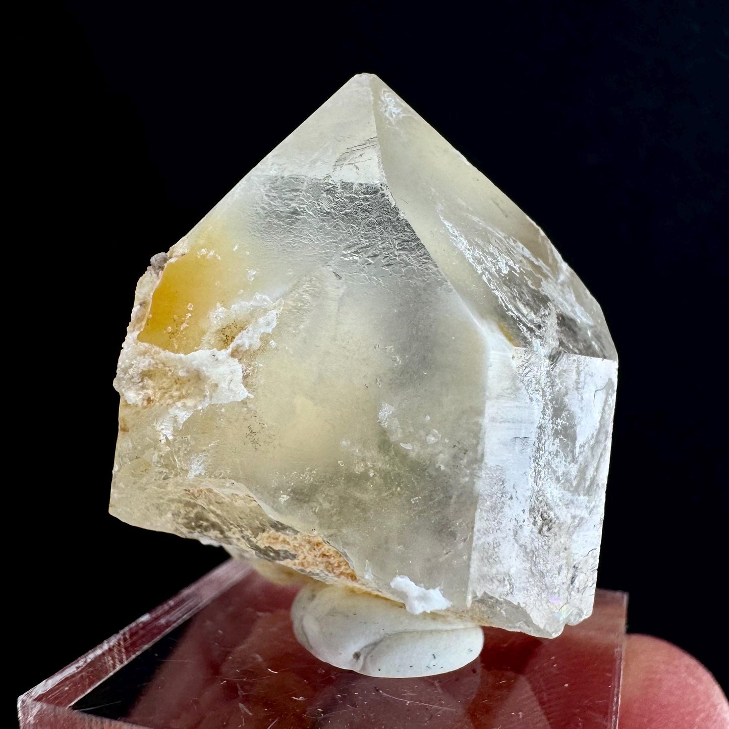 Yellow Bone Quartz Point (Pakistan) | bone quartz, epidote quartz, mango quartz