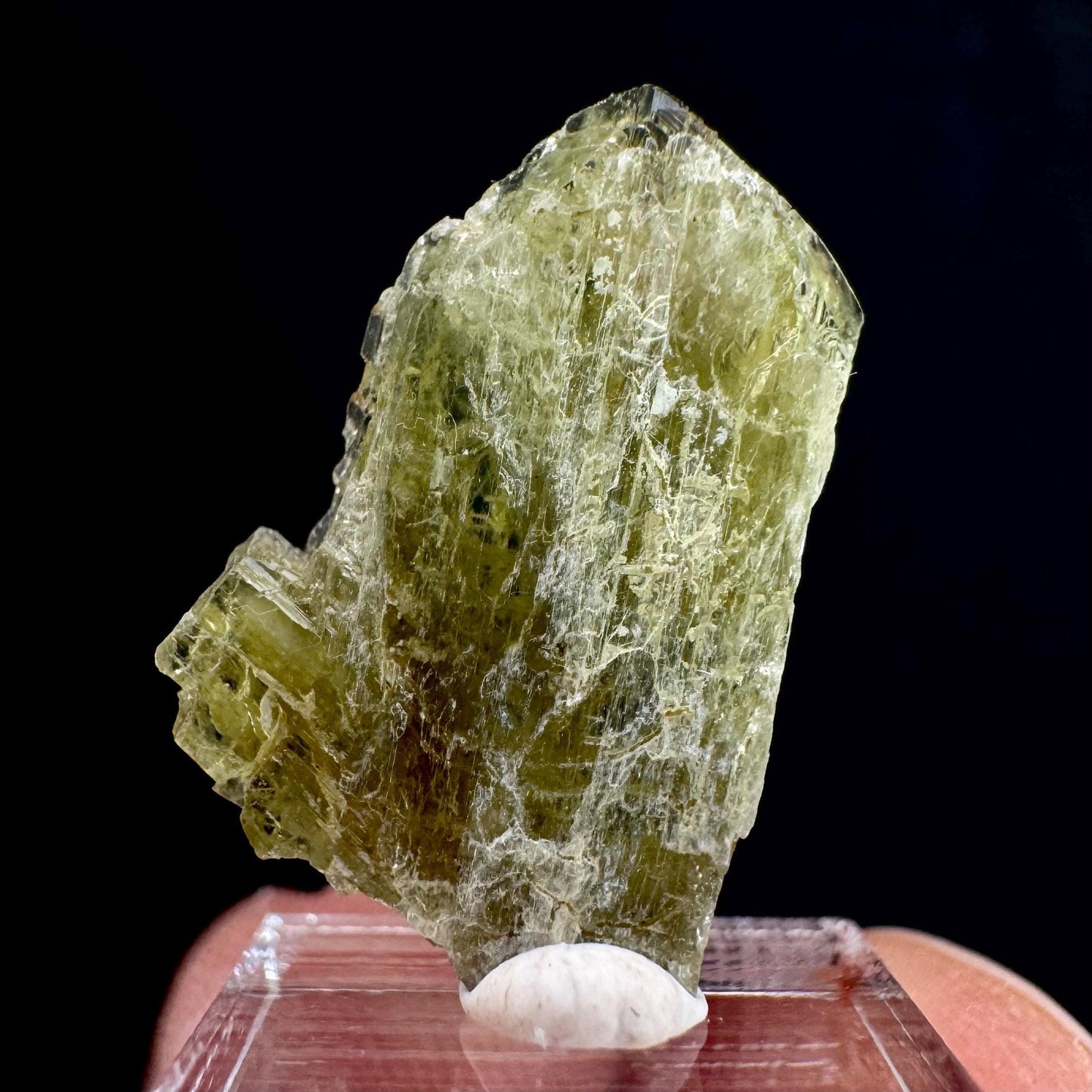 Chrysoberyl (Madagascar) | Yellow Chrysoberyl Specimen, raw chrysoberyl, rare minerals, mineral specimen, rare crystals