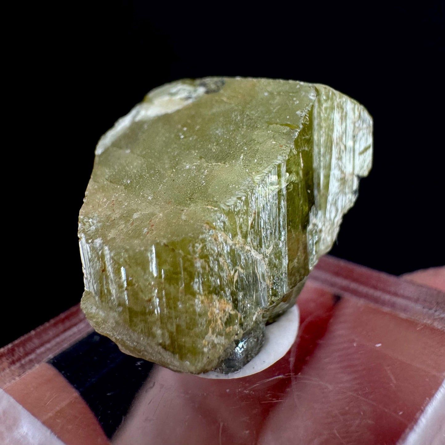 Chrysoberyl (Madagascar) | Yellow Chrysoberyl Specimen, raw chrysoberyl, rare minerals, mineral specimen, rare crystals
