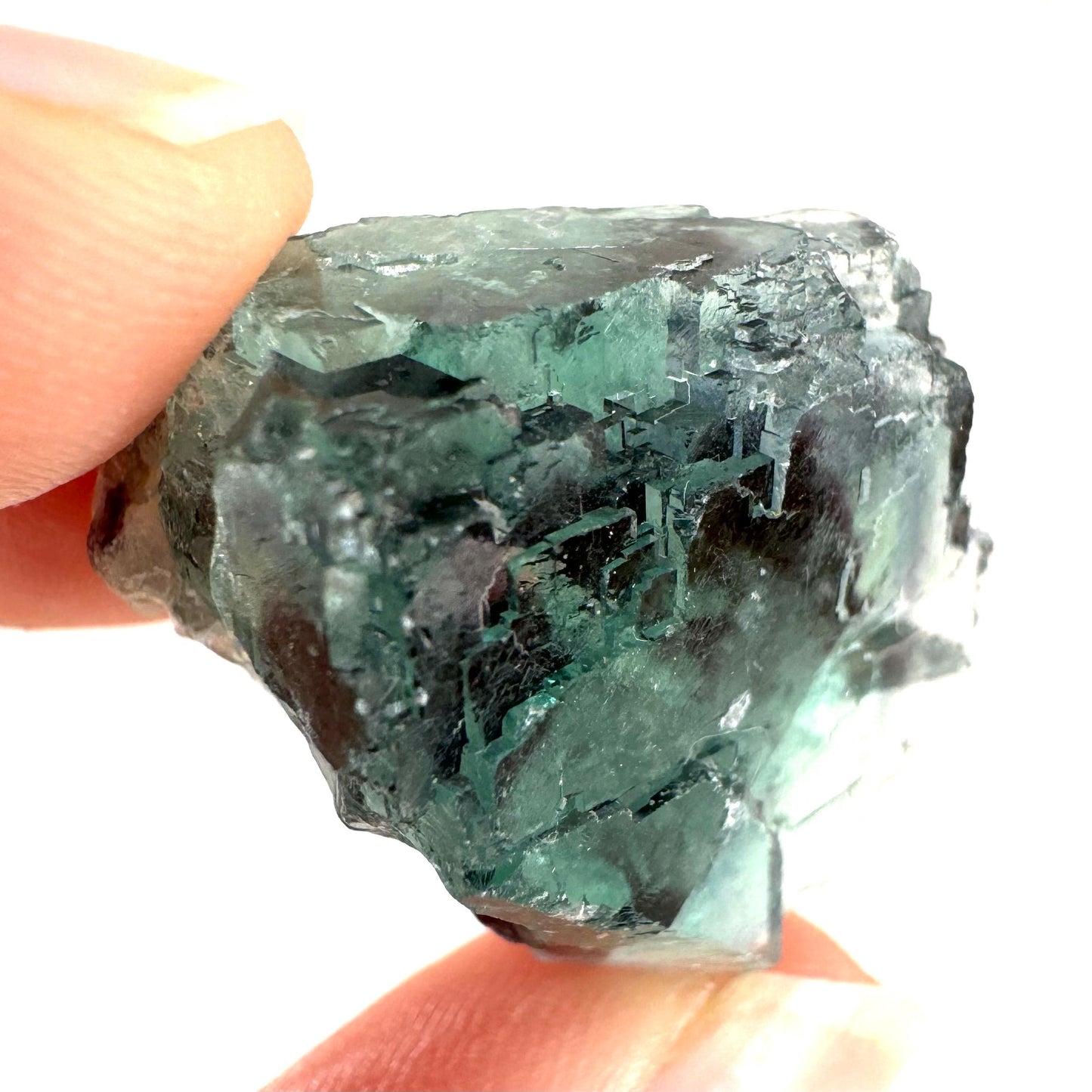 Okorusu Fluorite (Namibia) | fluorite cluster, cubic fluorite, green fluorite, crystals, mineral specimen