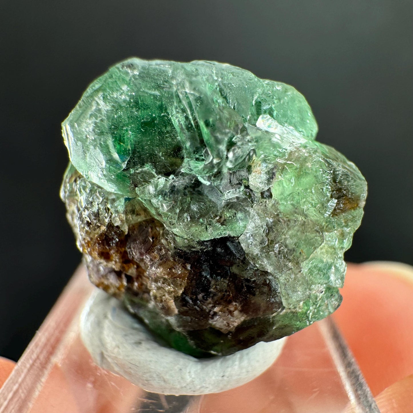 Fluorite (Erongo, Namibia) | Lollipop Pocket, fluorite cluster, green fluorite, mineral specimen