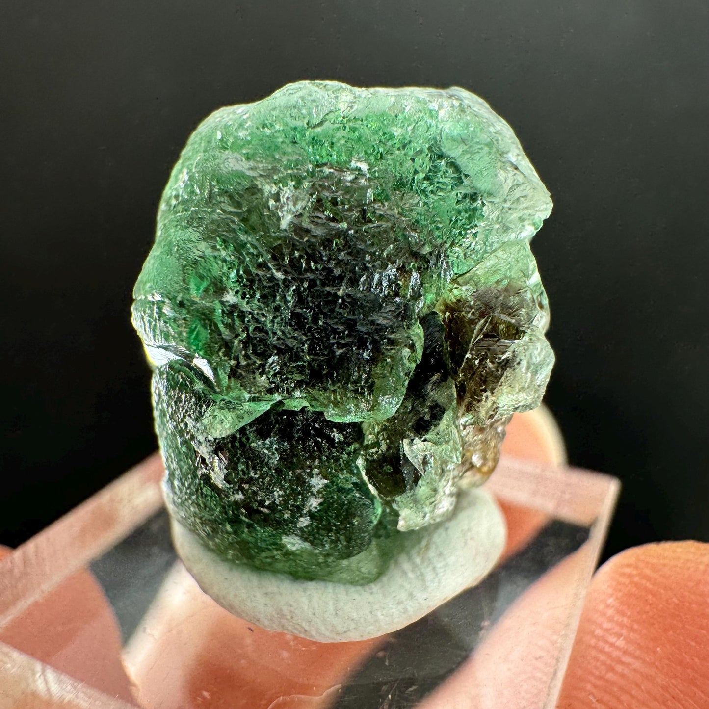 Fluorite (Erongo, Namibia) | Lollipop Pocket, fluorite cluster, green fluorite, mineral specimen