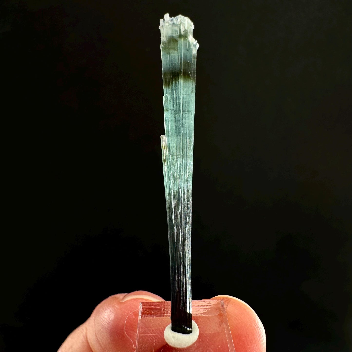 Indicolite Tourmaline (Pakistan) | blue tourmaline, natural tourmaline, green tourmaline, tourmaline crystal, bi color tourmaline