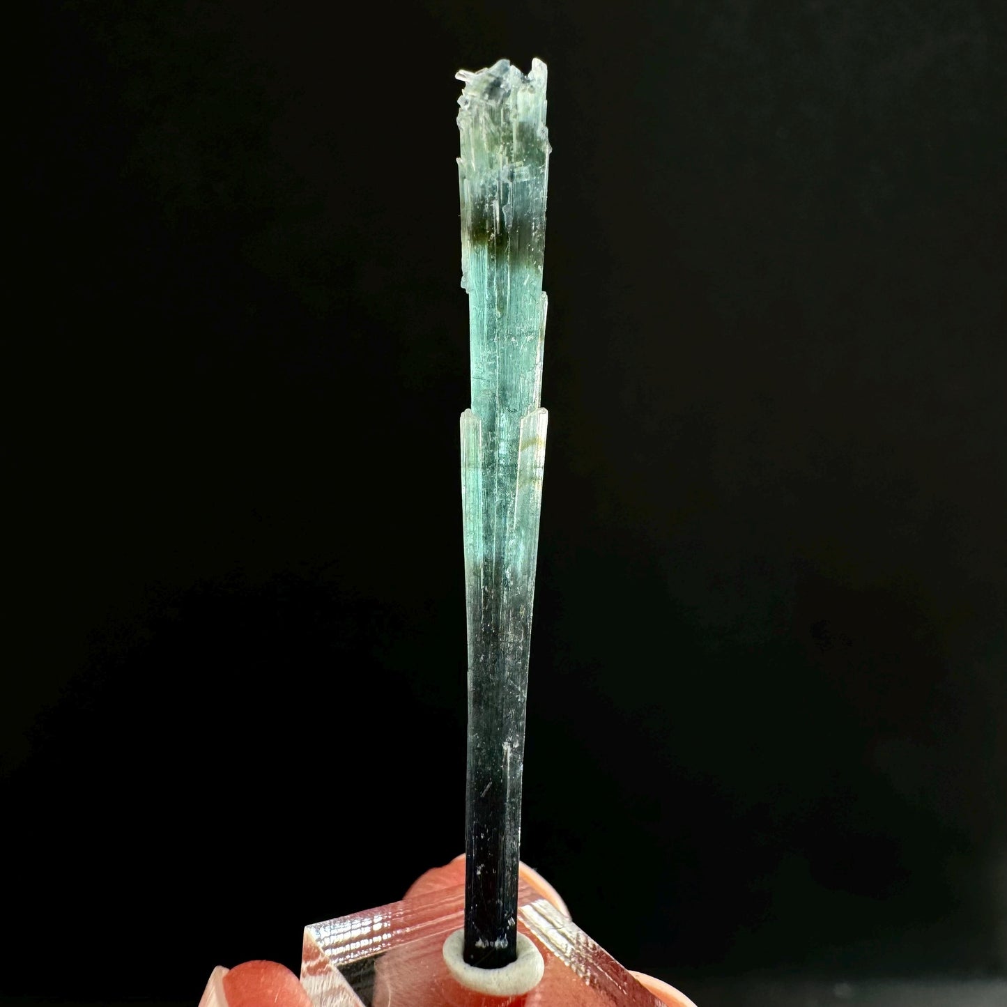 Indicolite Tourmaline (Pakistan) | blue tourmaline, natural tourmaline, green tourmaline, tourmaline crystal, bi color tourmaline