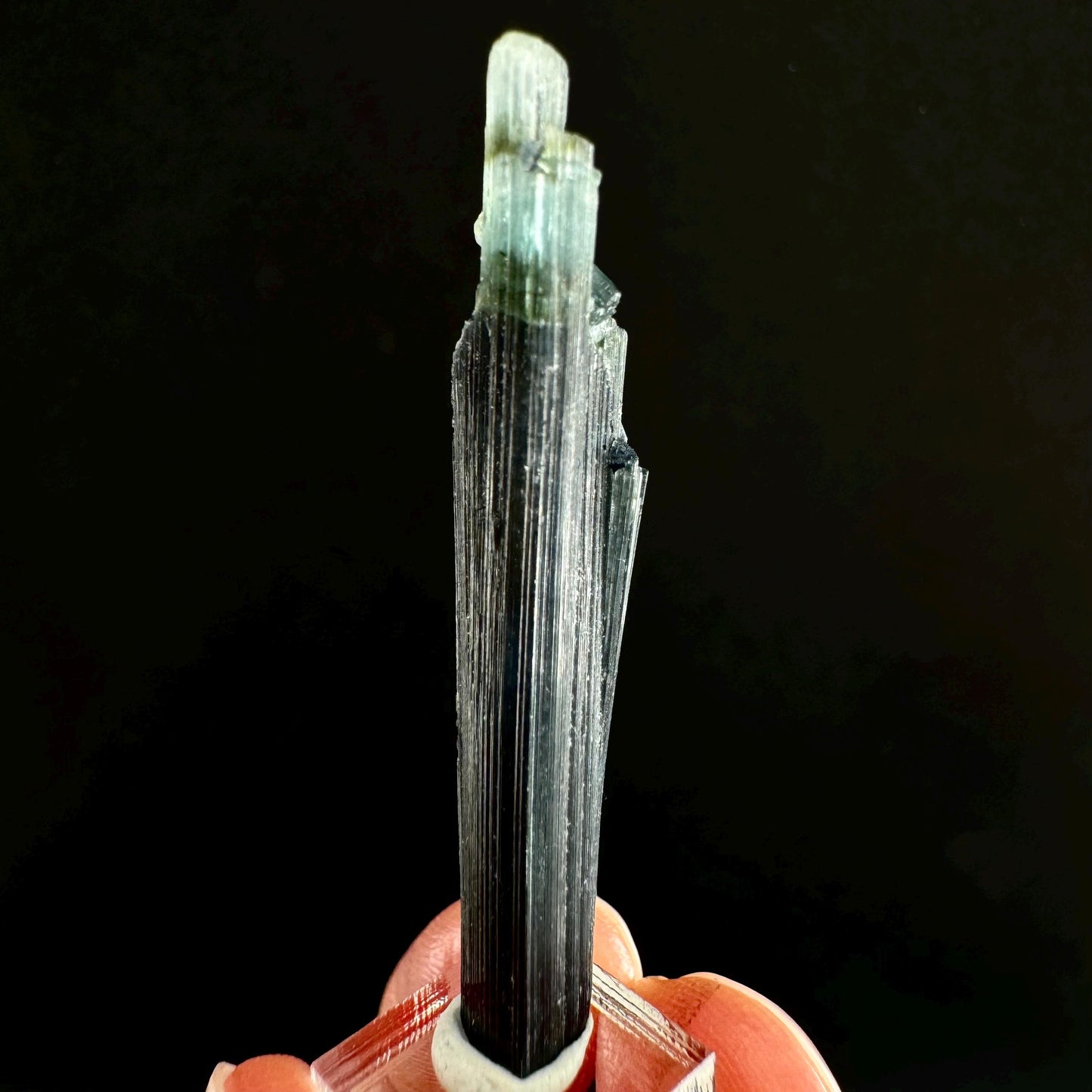 Indicolite Tourmaline (Pakistan) | blue tourmaline, natural tourmaline, green tourmaline, tourmaline crystal, bi color tourmaline