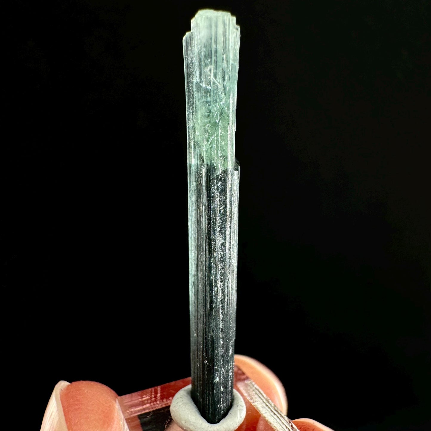Indicolite Tourmaline (Pakistan) | blue tourmaline, natural tourmaline, green tourmaline, tourmaline crystal, bi color tourmaline