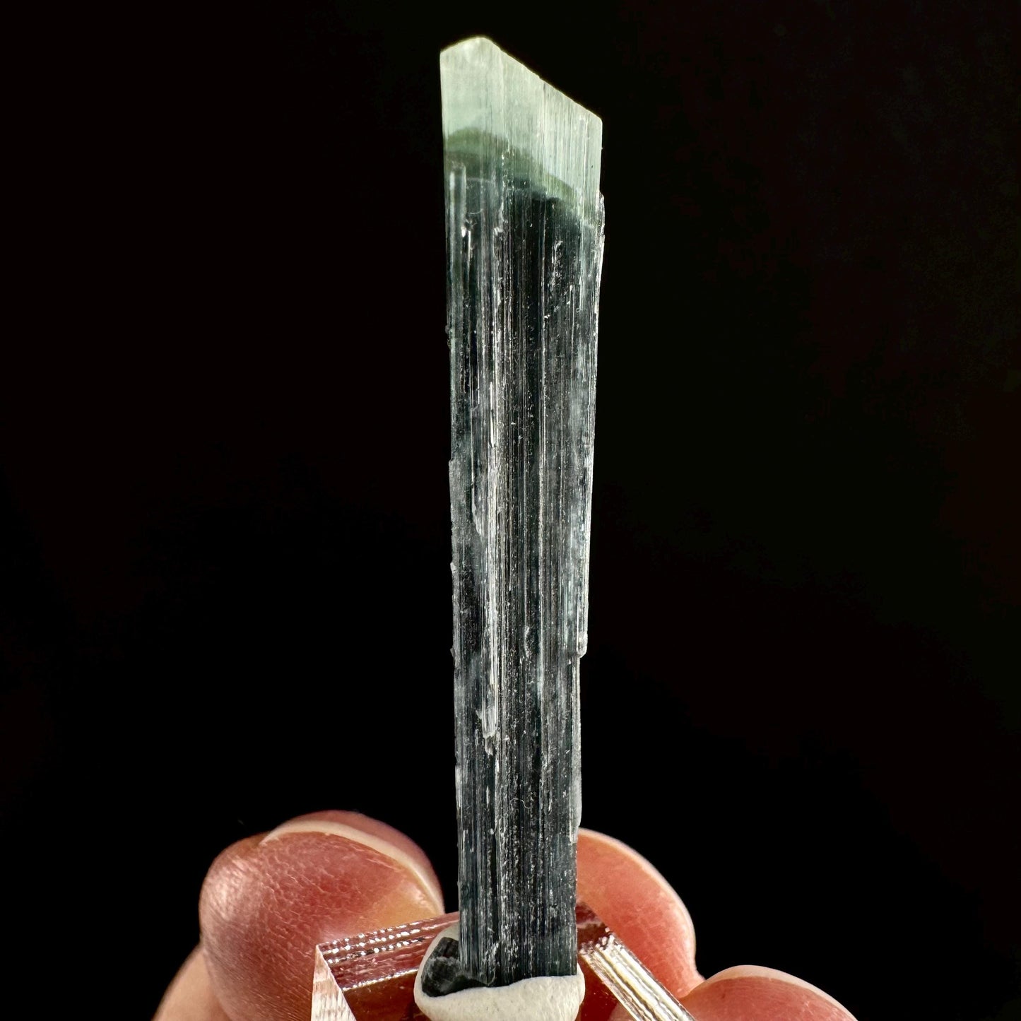 Indicolite Tourmaline (Pakistan) | blue tourmaline, natural tourmaline, green tourmaline, tourmaline crystal, bi color tourmaline