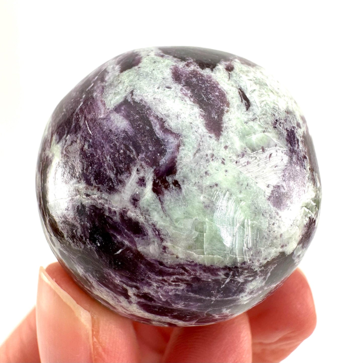 Kammererite Sphere, polished kammererite, kammererite crystal, kammererite ball, crystal ball, crystal sphere