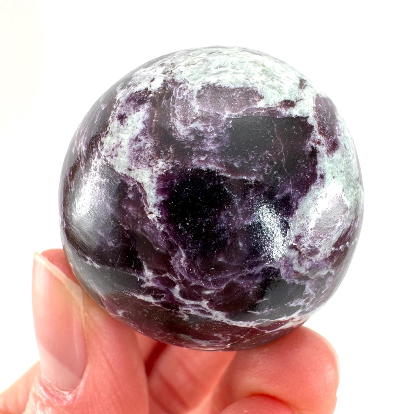 Kammererite Sphere, polished kammererite, kammererite crystal, kammererite ball, crystal ball, crystal sphere