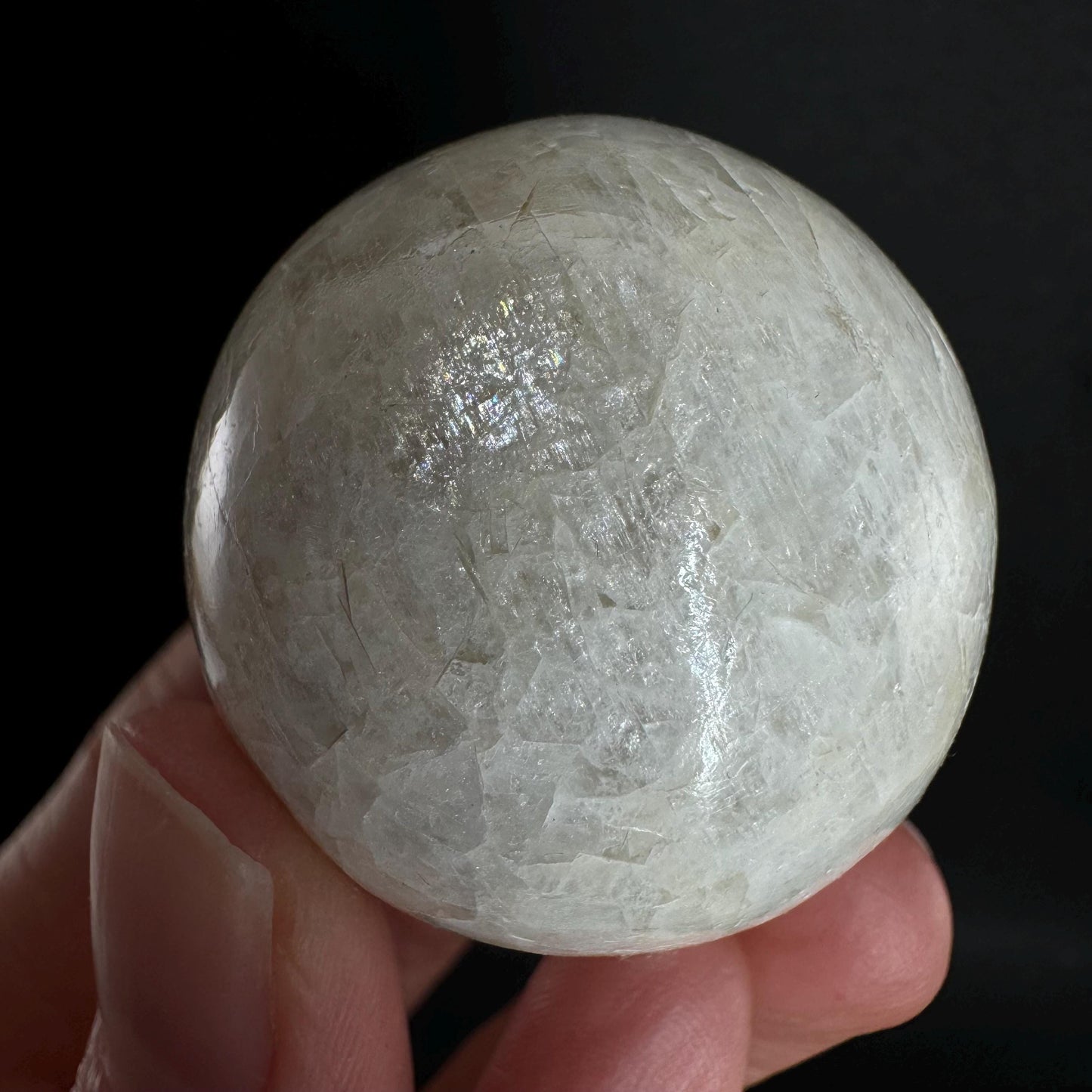Moonstone Sphere, rainbow moonstone, crystal ball, crystal sphere, blue moonstone, feldspar