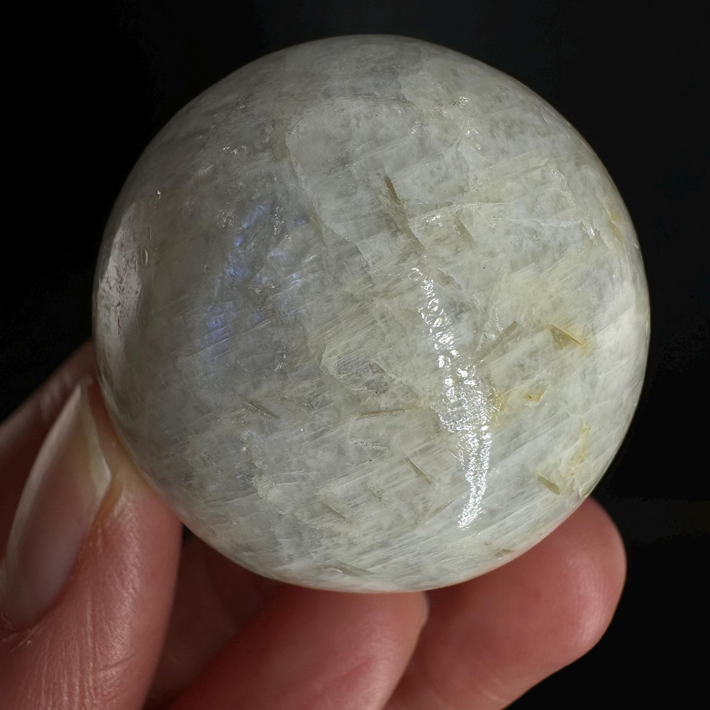 Moonstone Sphere, rainbow moonstone, crystal ball, crystal sphere, blue moonstone, feldspar