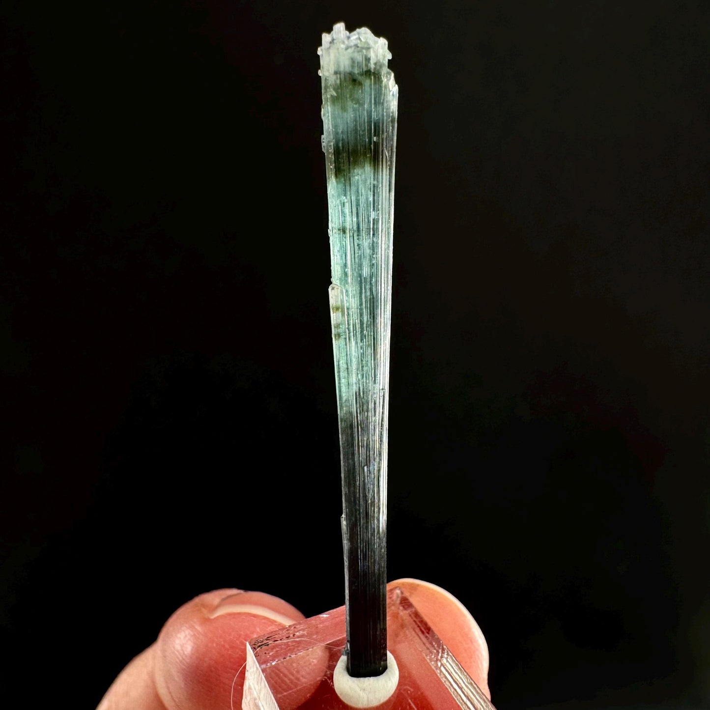 Indicolite Tourmaline (Pakistan) | blue tourmaline, natural tourmaline, green tourmaline, tourmaline crystal, bi color tourmaline