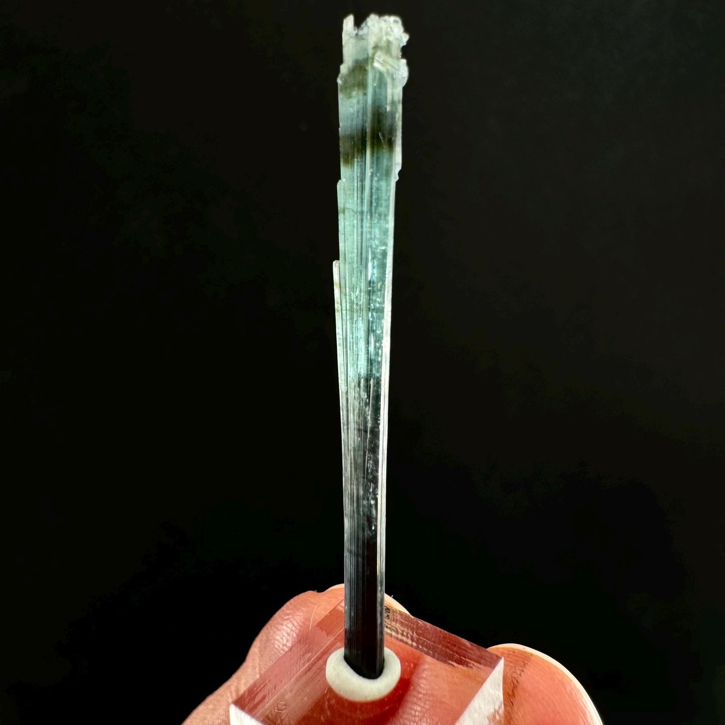 Indicolite Tourmaline (Pakistan) | blue tourmaline, natural tourmaline, green tourmaline, tourmaline crystal, bi color tourmaline