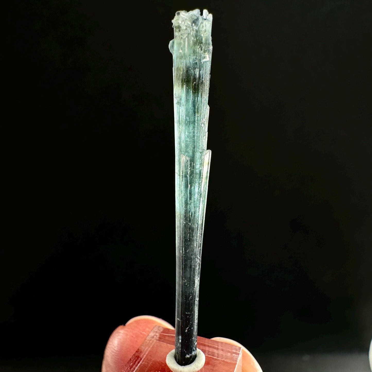 Indicolite Tourmaline (Pakistan) | blue tourmaline, natural tourmaline, green tourmaline, tourmaline crystal, bi color tourmaline