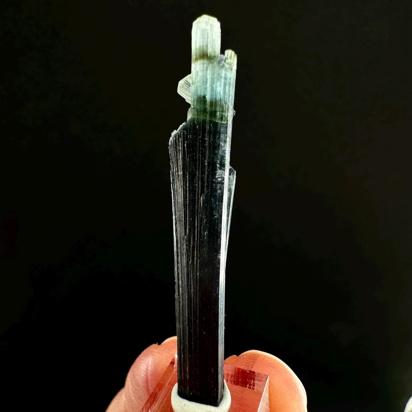 Indicolite Tourmaline (Pakistan) | blue tourmaline, natural tourmaline, green tourmaline, tourmaline crystal, bi color tourmaline