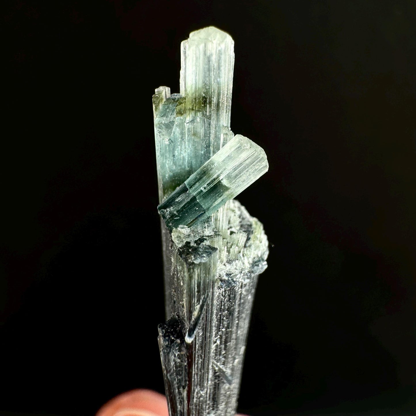 Indicolite Tourmaline (Pakistan) | blue tourmaline, natural tourmaline, green tourmaline, tourmaline crystal, bi color tourmaline