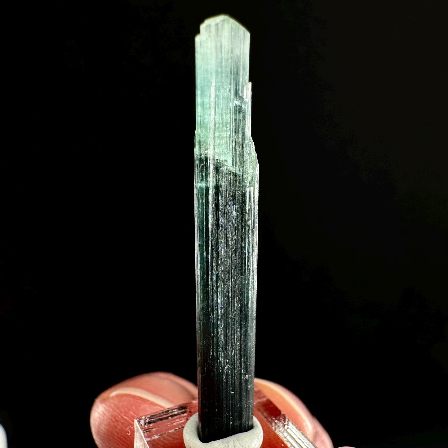 Indicolite Tourmaline (Pakistan) | blue tourmaline, natural tourmaline, green tourmaline, tourmaline crystal, bi color tourmaline