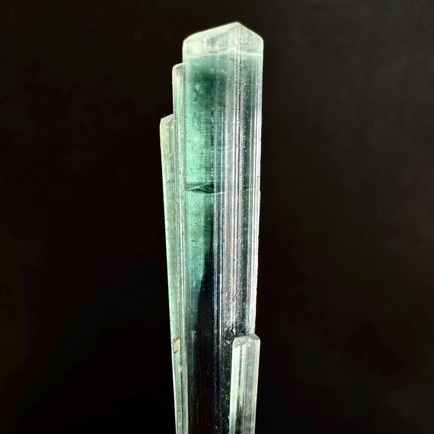 Indicolite Tourmaline (Pakistan) | blue tourmaline, natural tourmaline, green tourmaline, tourmaline crystal, bi color tourmaline