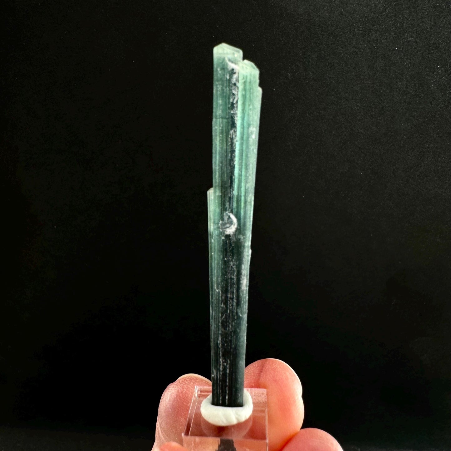 Indicolite Tourmaline (Pakistan) | blue tourmaline, natural tourmaline, green tourmaline, tourmaline crystal, bi color tourmaline