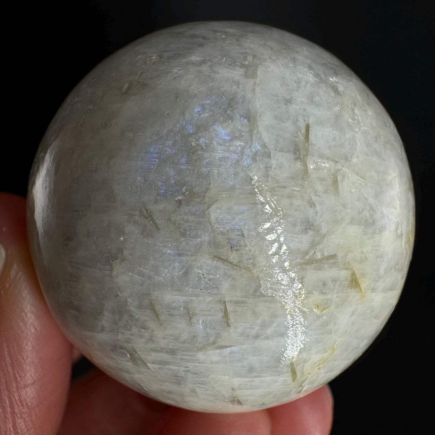 Moonstone Sphere, rainbow moonstone, crystal ball, crystal sphere, blue moonstone, feldspar