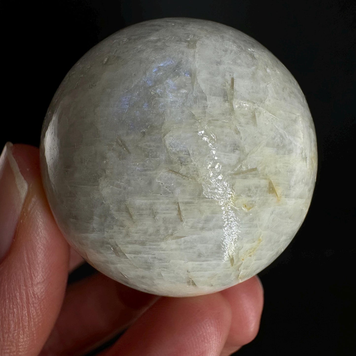 Moonstone Sphere, rainbow moonstone, crystal ball, crystal sphere, blue moonstone, feldspar
