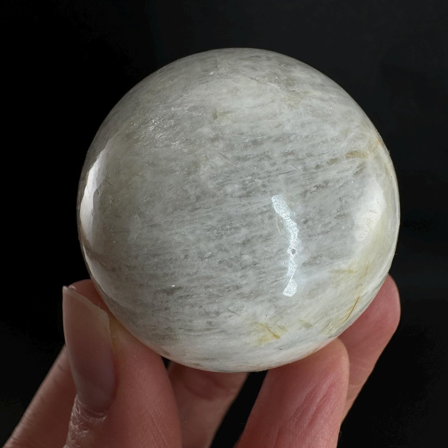 Moonstone Sphere, rainbow moonstone, crystal ball, crystal sphere, blue moonstone, feldspar