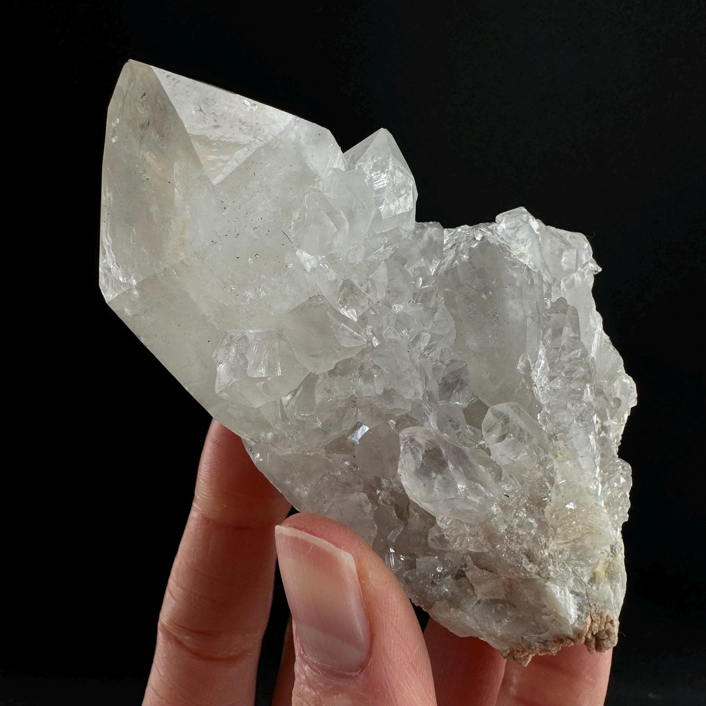 Spirit quartz crystal, spirit quartz cluster, cactus quartz
