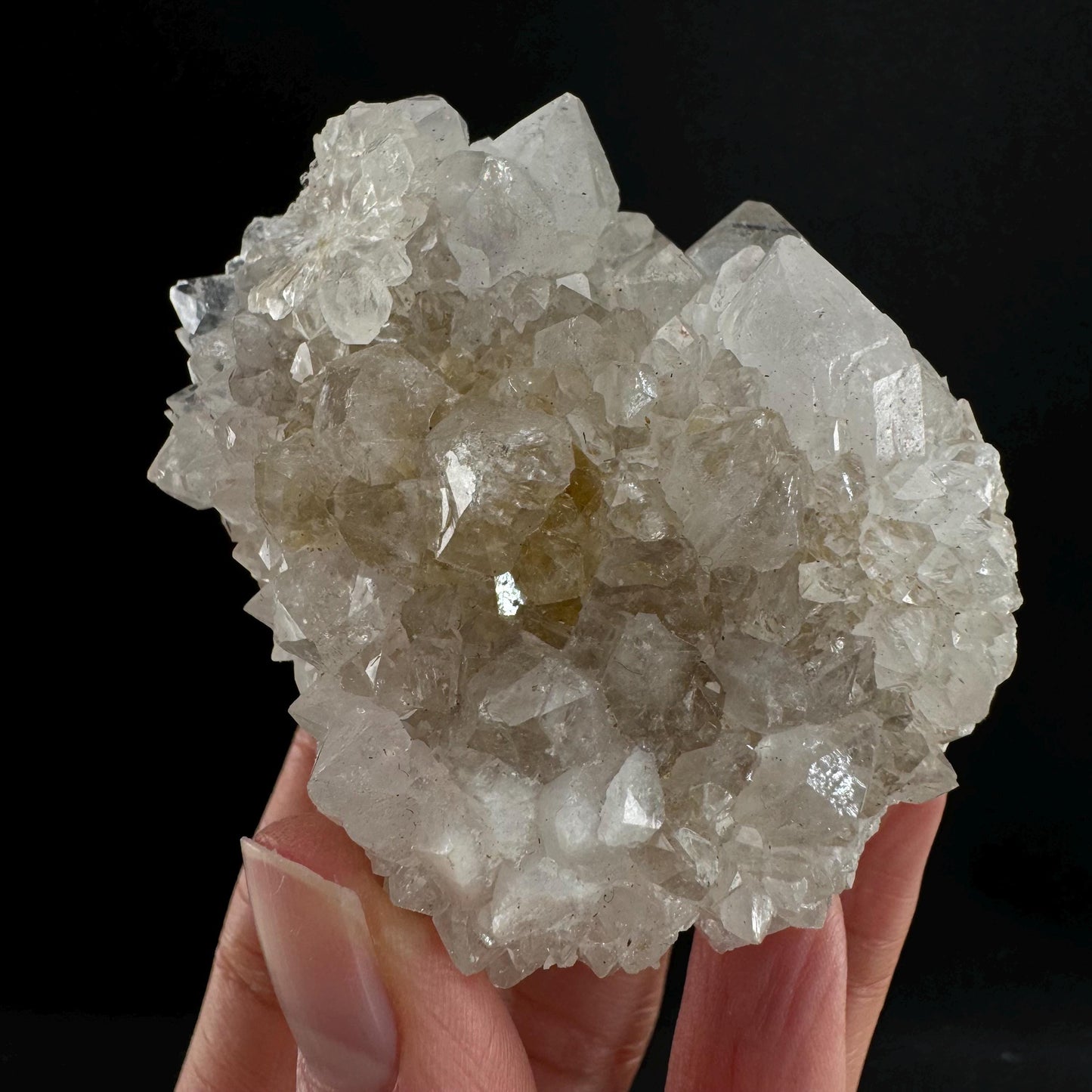 Spirit quartz crystal, spirit quartz cluster, cactus quartz