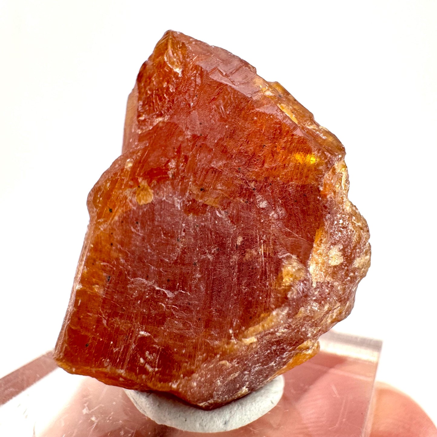 Scheelite (Pakistan) | natural orange scheelite, scheelite crystal, mineral specimen, rare crystals