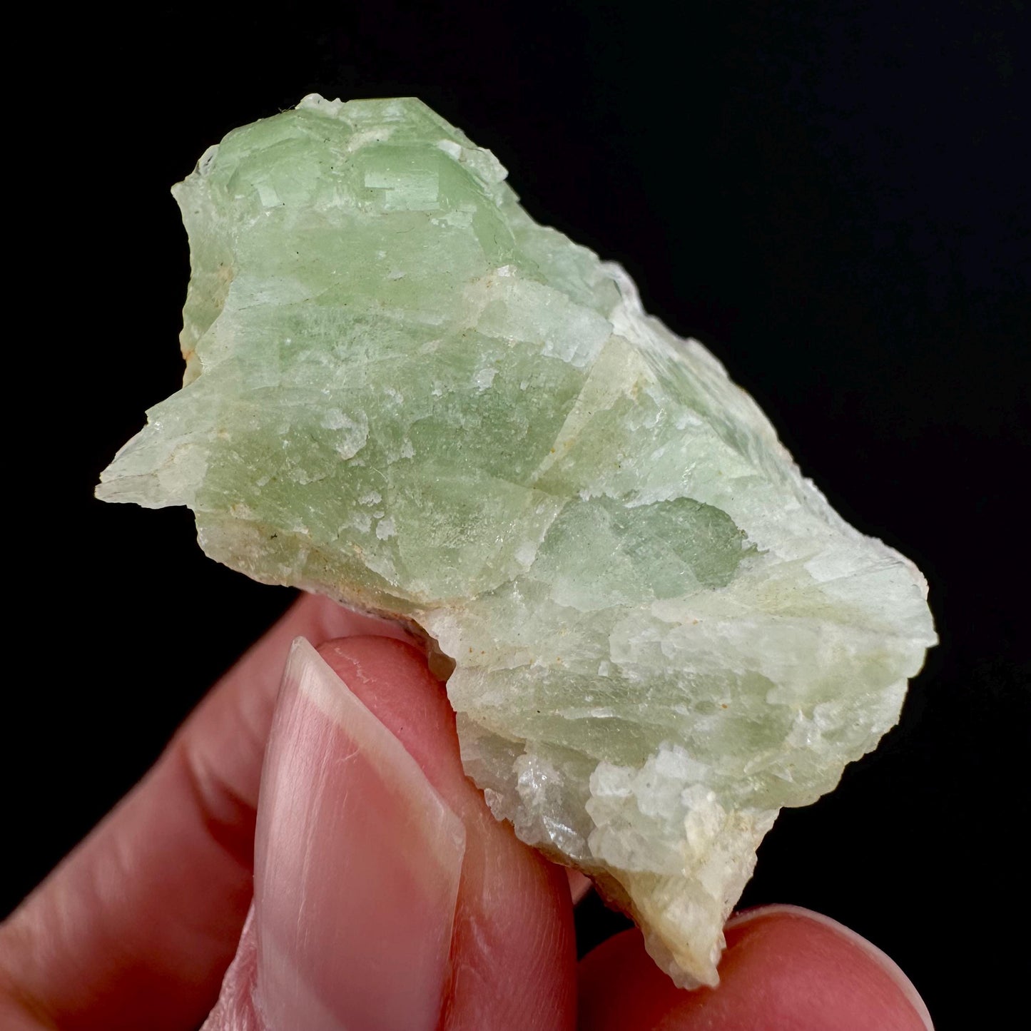 Prehnite (Namibia) | green prehnite crystal, raw prehnite, mineral specimen