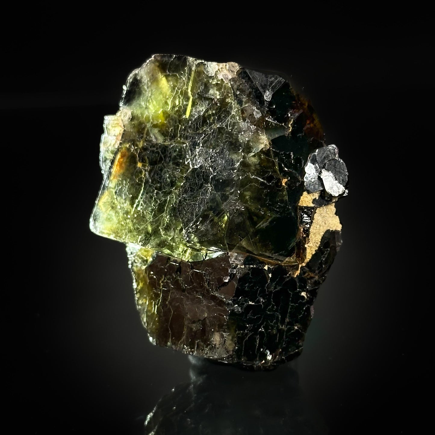 Okorusu Fluorite (Namibia) | fluorite cluster, cubic fluorite, green fluorite, crystals, mineral specimen