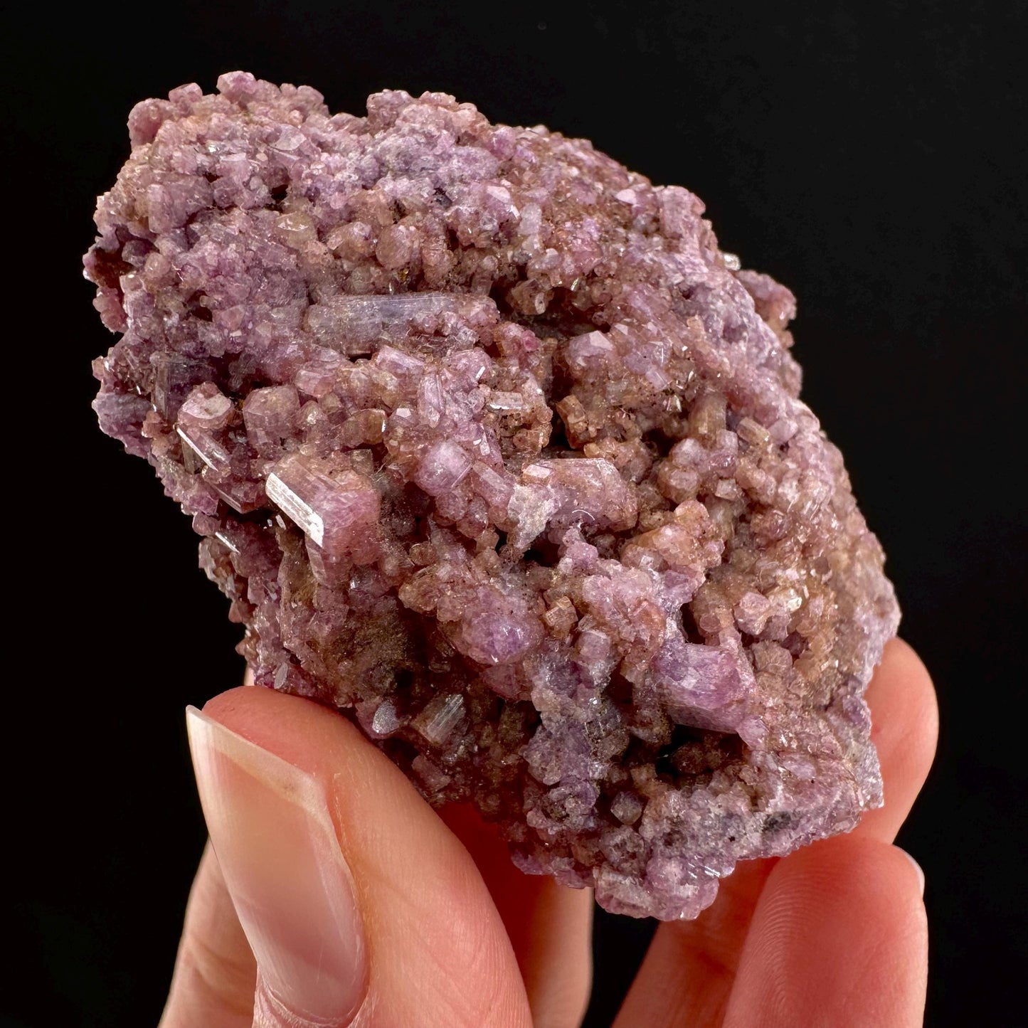 Vesuvianite (Canada) | purple vesuvianite crystal, mineral specimen, rare crystals
