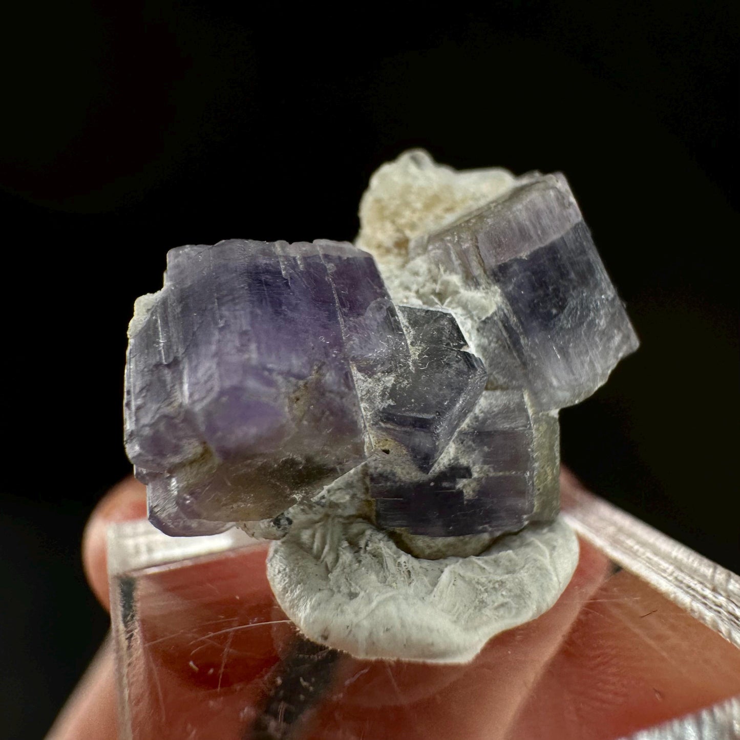 Purple Fluorapatite (Afghanistan) | fluorapatite crystal, natural purple apatite, mineral specimen