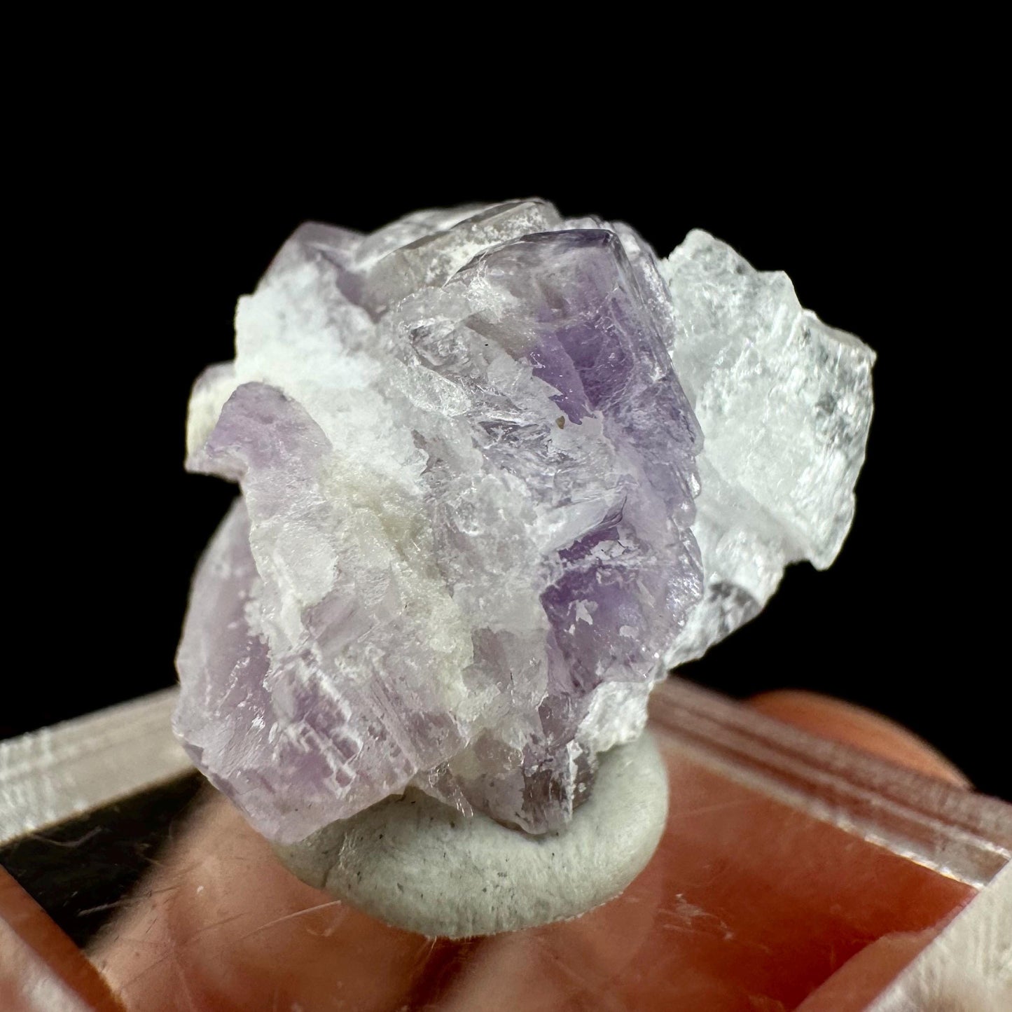 Purple Fluorapatite (Afghanistan) | fluorapatite crystal, natural purple apatite, mineral specimen