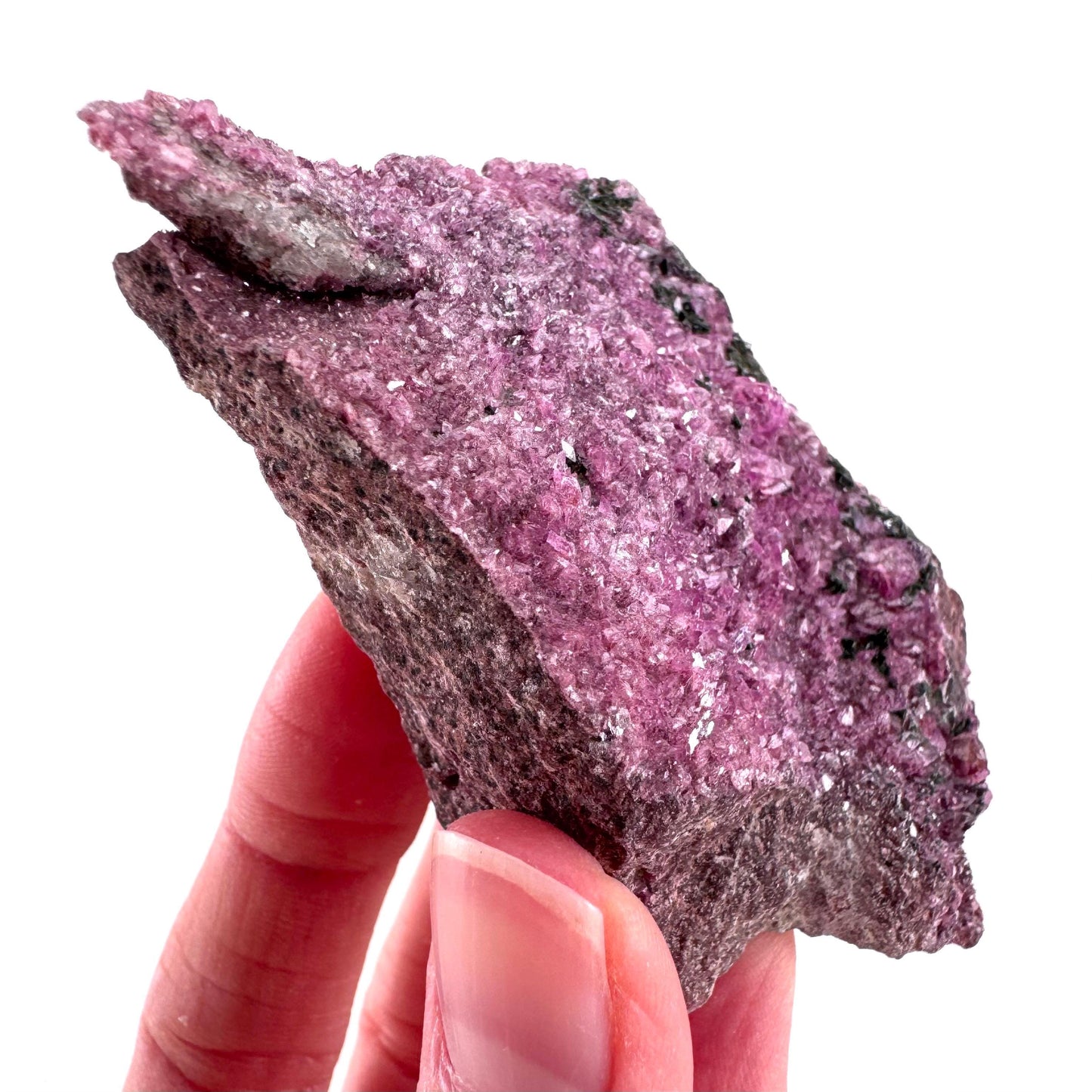 Cobaltoan Calcite (DR Congo) | cobalto calcite crystal, mineral specimen