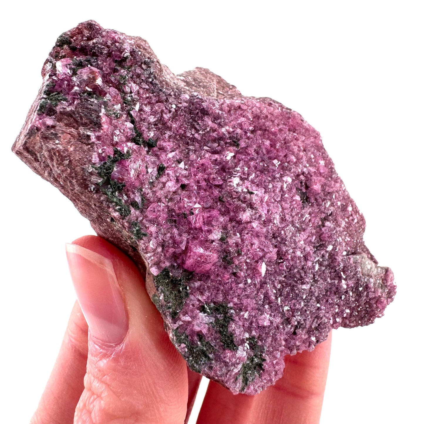 Cobaltoan Calcite (DR Congo) | cobalto calcite crystal, mineral specimen