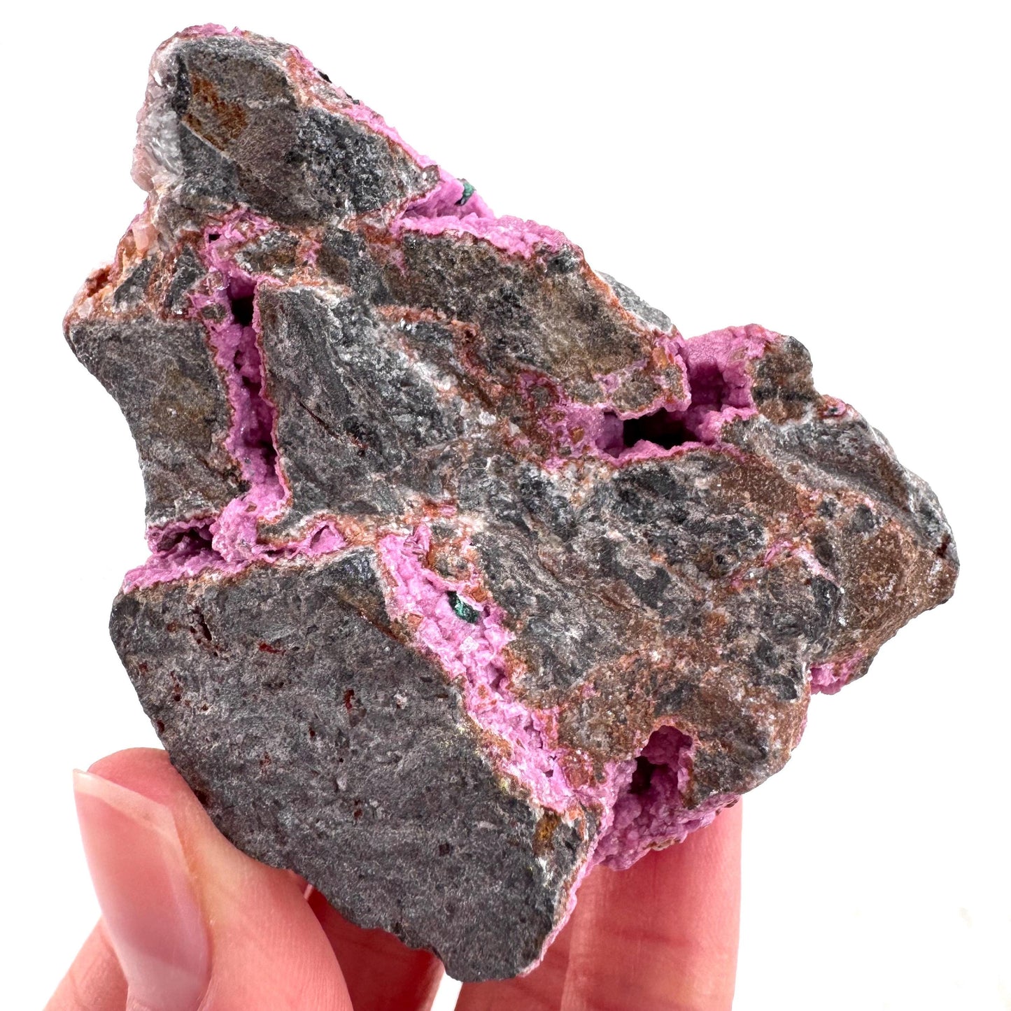 Cobaltoan Calcite (DR Congo) | cobalto calcite crystal, mineral specimen