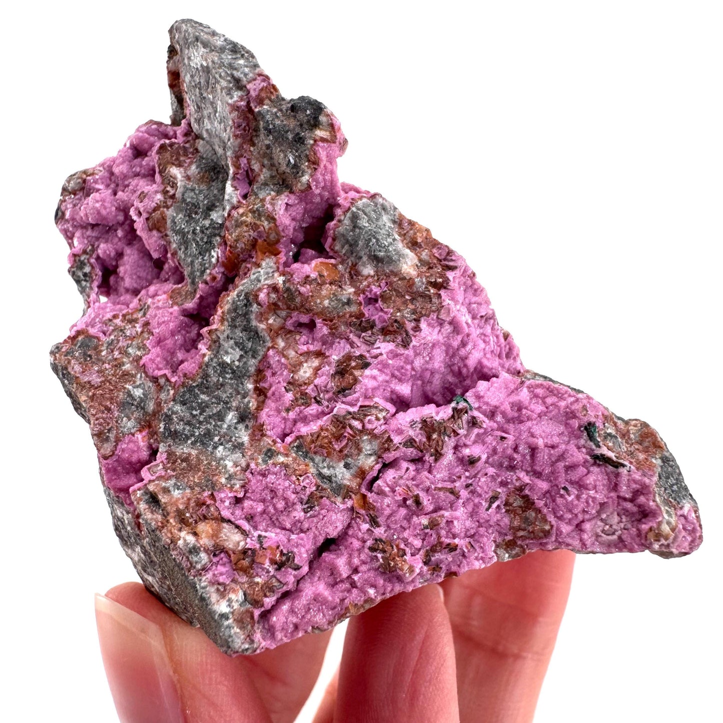 Cobaltoan Calcite (DR Congo) | cobalto calcite crystal, mineral specimen