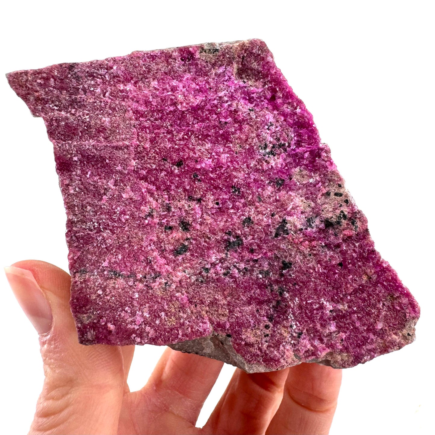 Cobaltoan Calcite w/ Kolwezite & Heterogenite (DR Congo) | cobalto calcite crystal, mineral specimen