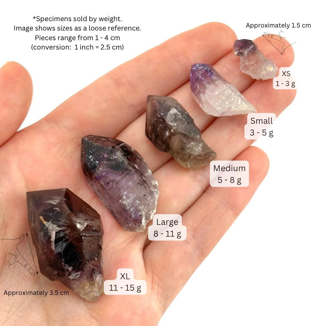ONE Brandberg Amethyst (Namibia) | natural amethyst crystal, mineral specimen