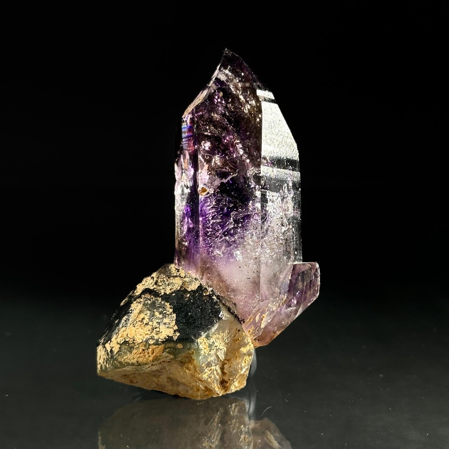 Brandberg Amethyst Enhydro (Namibia) | natural amethyst crystal, mineral specimen