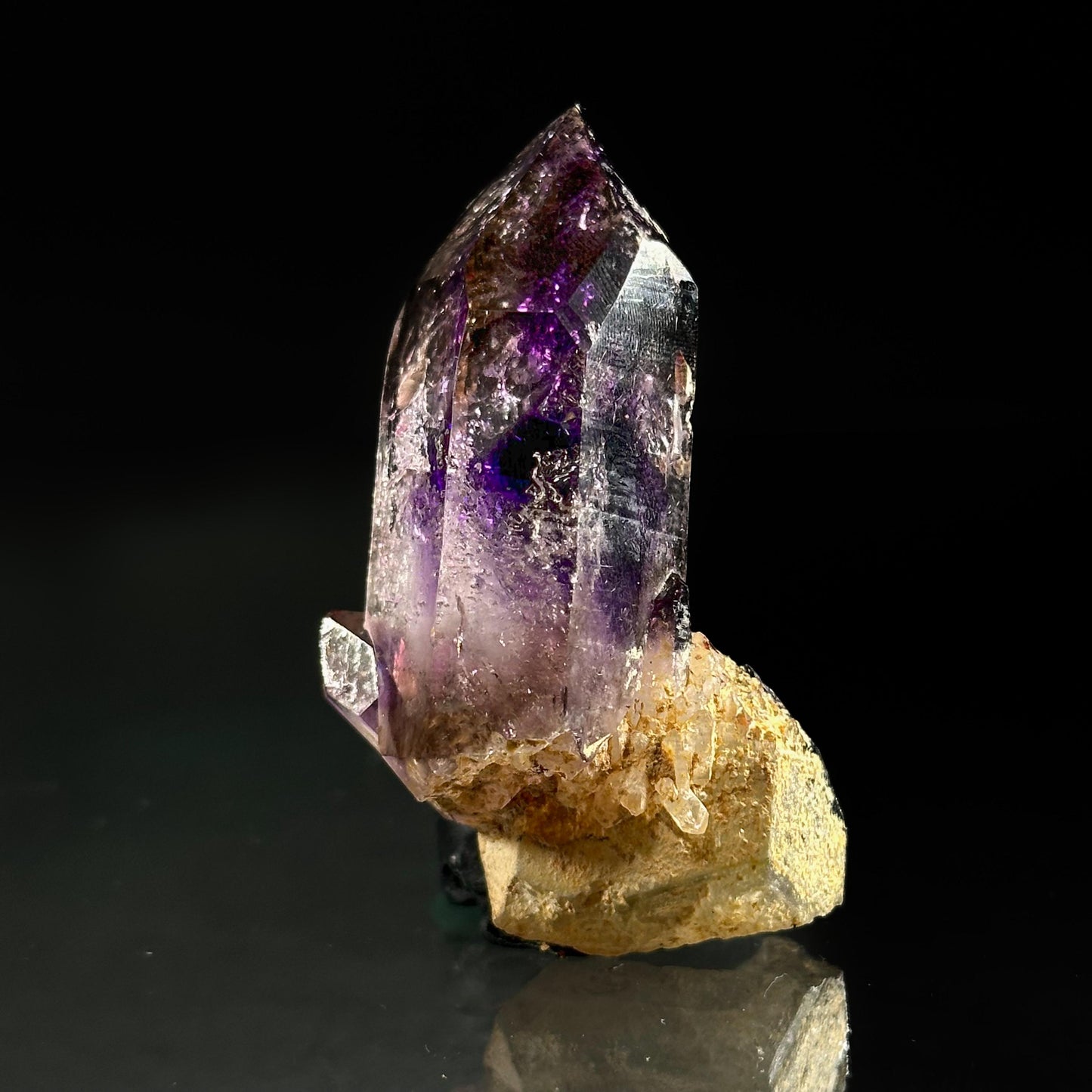 Brandberg Amethyst Enhydro (Namibia) | natural amethyst crystal, mineral specimen