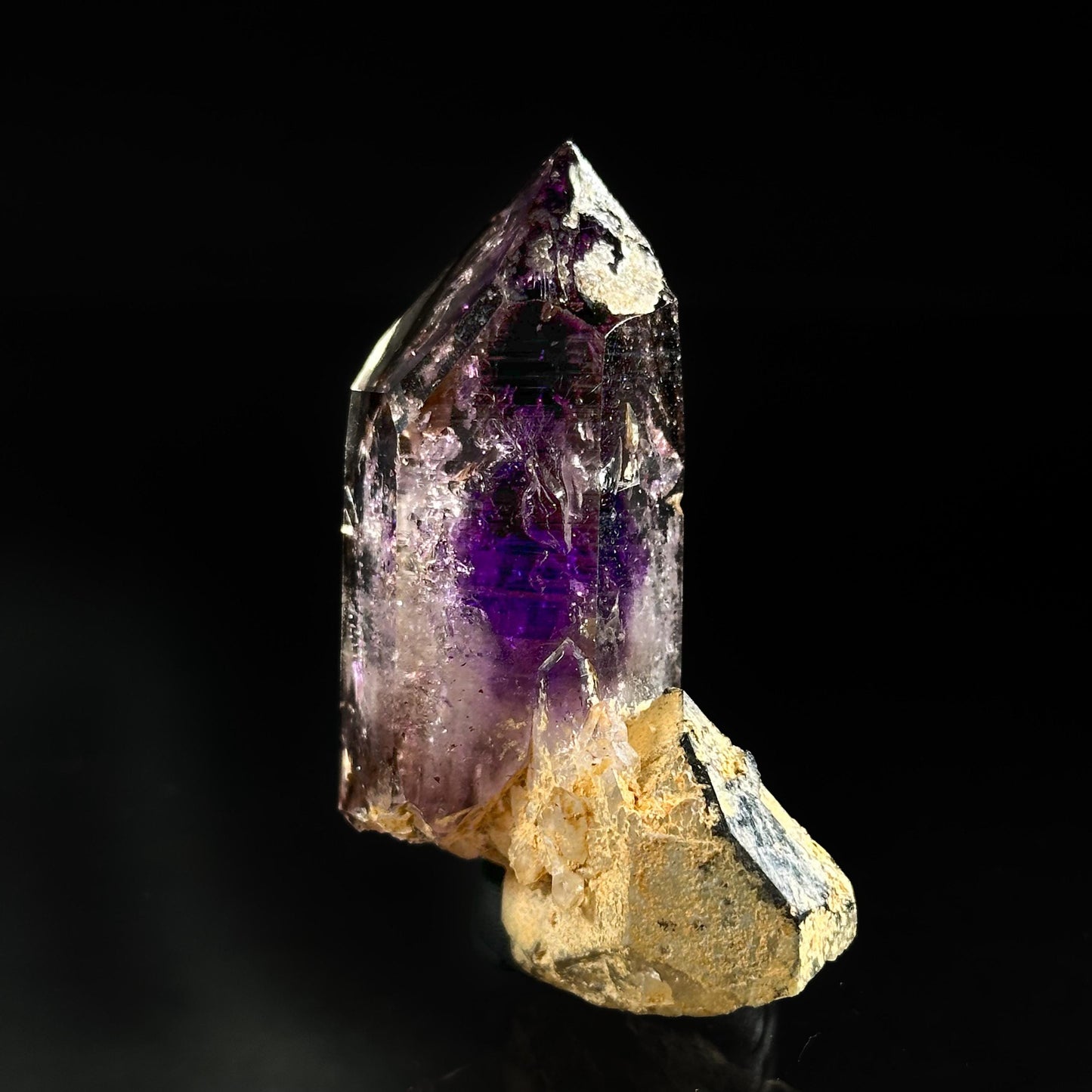 Brandberg Amethyst Enhydro (Namibia) | natural amethyst crystal, mineral specimen
