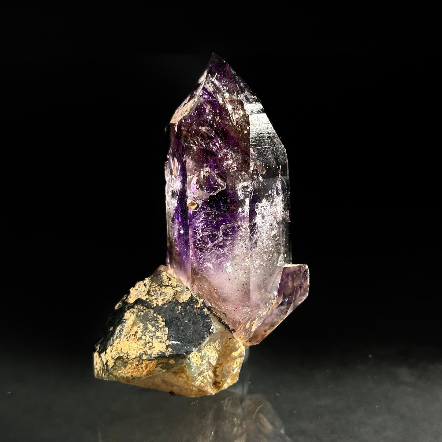 Brandberg Amethyst Enhydro (Namibia) | natural amethyst crystal, mineral specimen