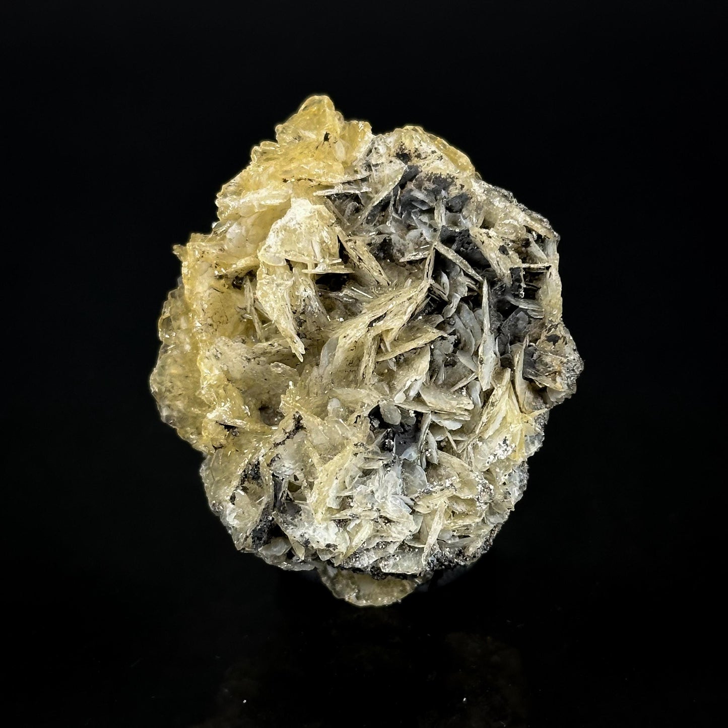 Baryte (Namibia) | yellow baryte crystal, rare mineral specimen