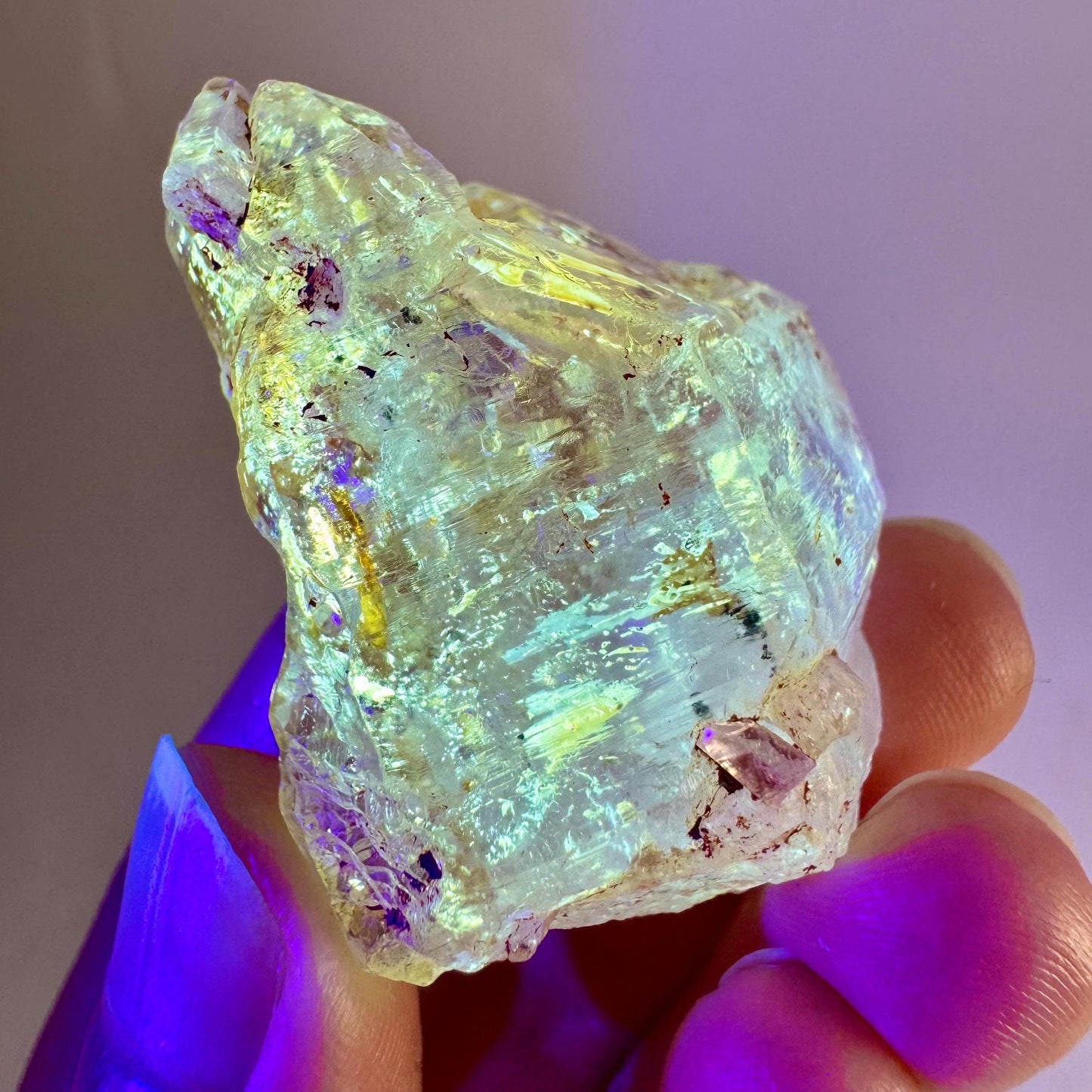 UV Reactive Petroleum Quartz (Madagascar) | natural firefly petroleum quartz crystal, fluorescent minerals