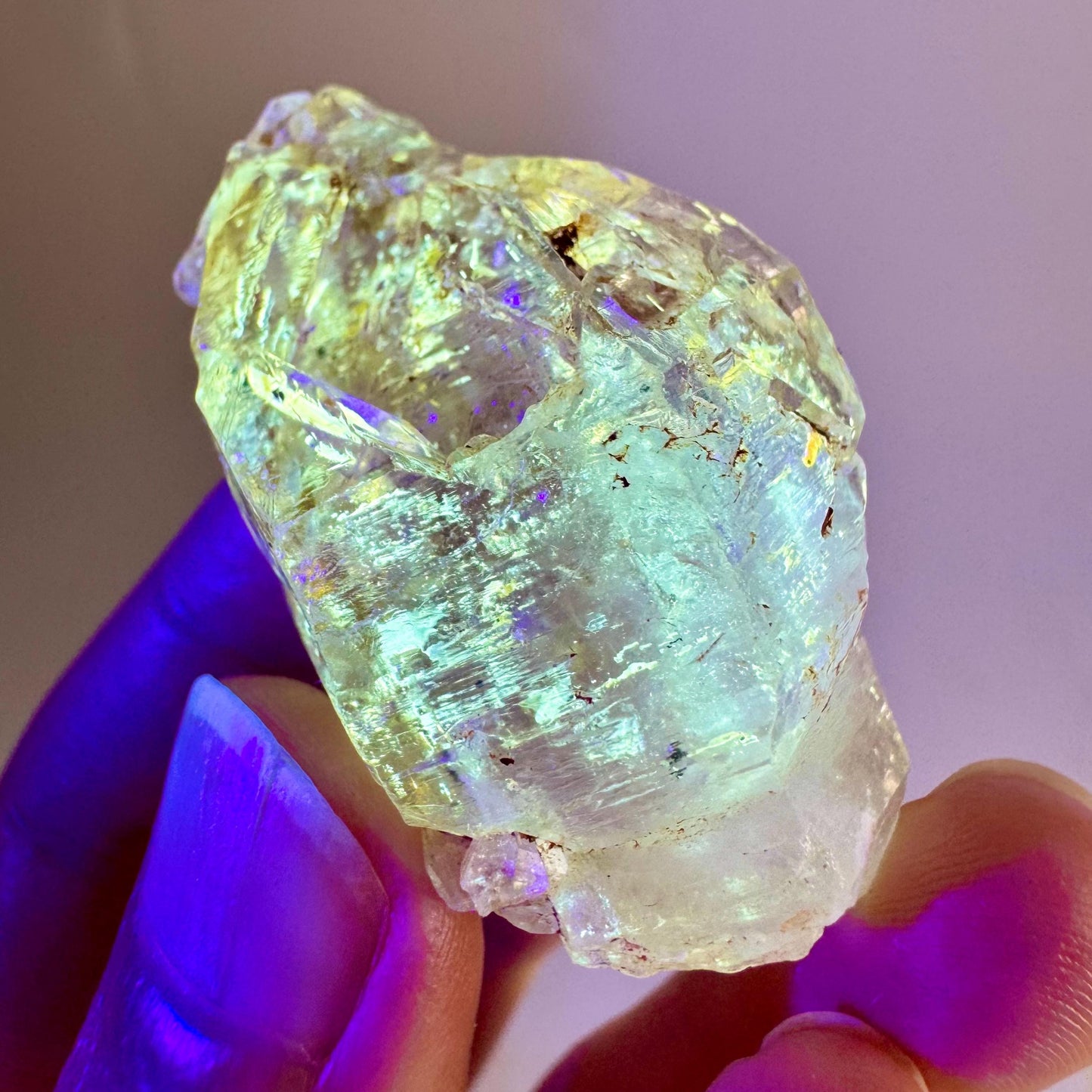 UV Reactive Petroleum Quartz (Madagascar) | natural firefly petroleum quartz crystal, fluorescent minerals